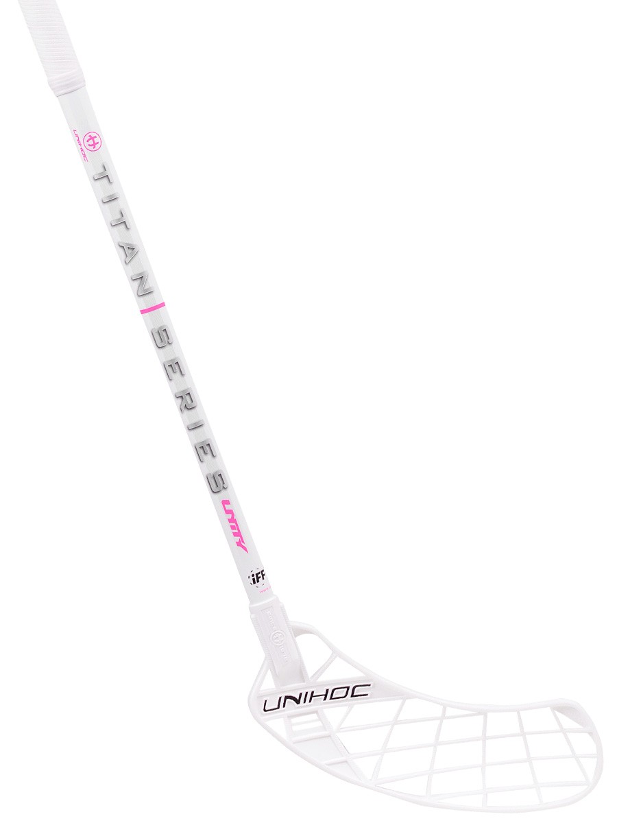 Unihoc Innebandyklubba UNITY TITAN Miracle Light 29 white Unihoc Innebandyklubba UNITY TITAN Miracle Light 29 white